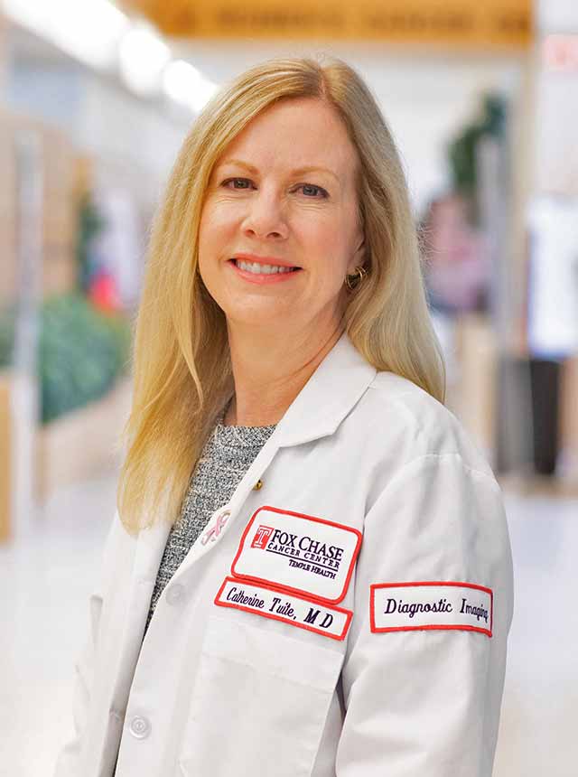 “Patients are experiencing better outcomes as a result of early diagnosis, state-of-the-art treatment options, and less extensive surgery,” said Dr. Catherine Tuite, Section Chief of Breast Radiology and Associate Professor of Diagnostic Imaging at Fox Chase Cancer Center.